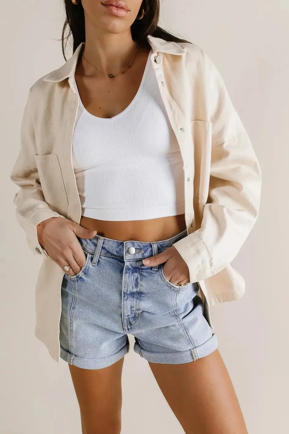 Holland Denim Shacket - FINAL SALE