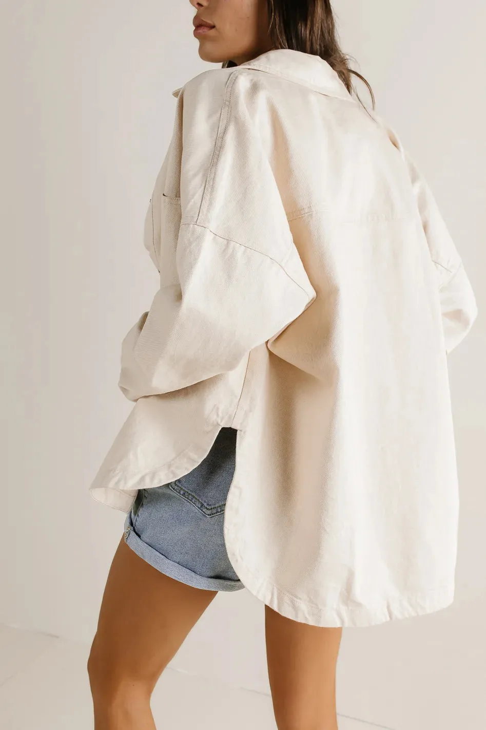 Holland Denim Shacket - FINAL SALE