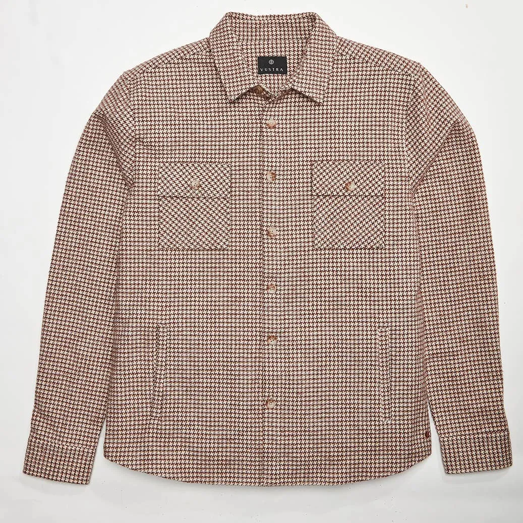 Houndstooth Organic Cotton Shacket