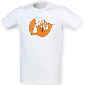 Ice cream fox men t-shirt