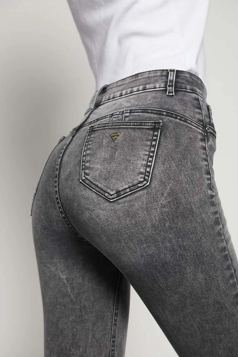 Jeans Tiro Alto Pitillo 1869