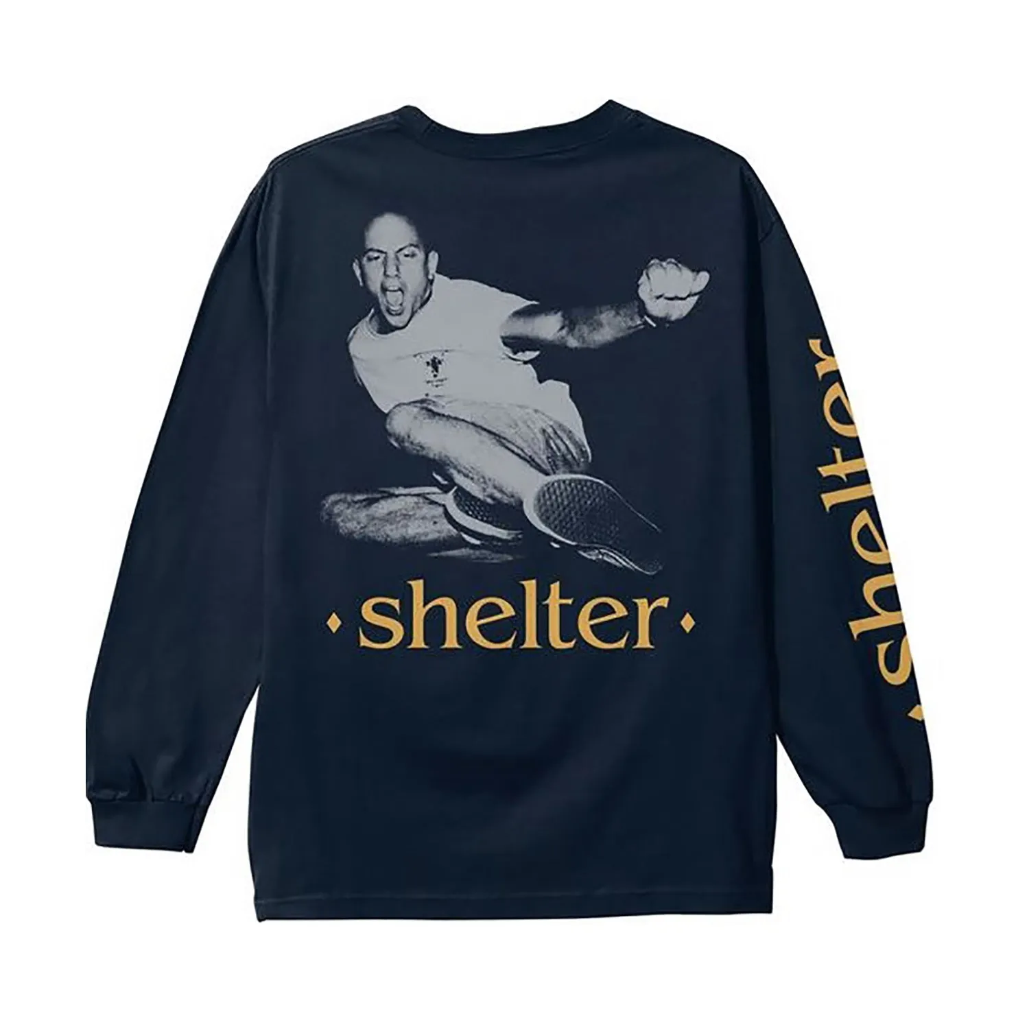 Jump Navy Long Sleeve