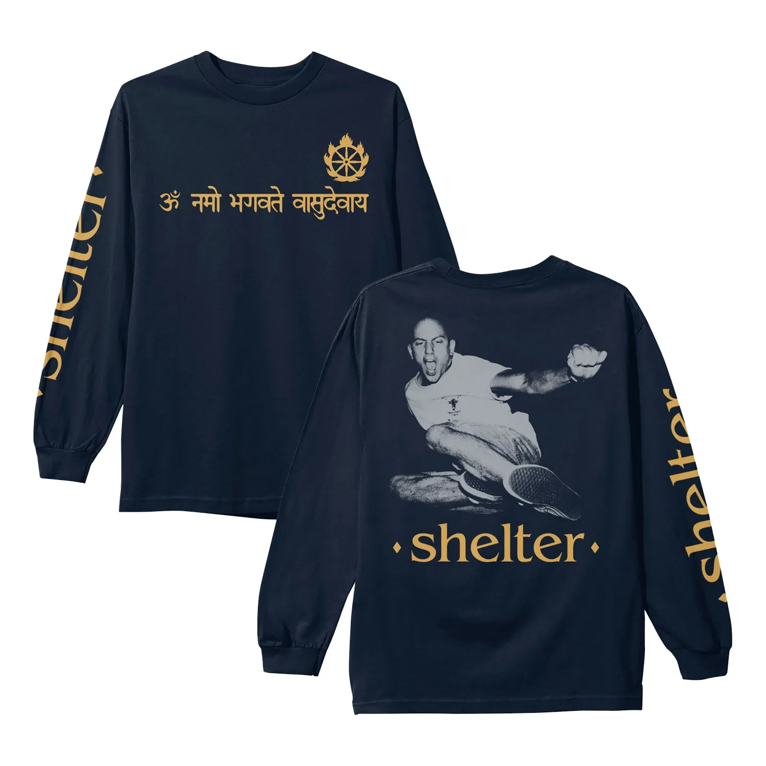 Jump Navy Long Sleeve
