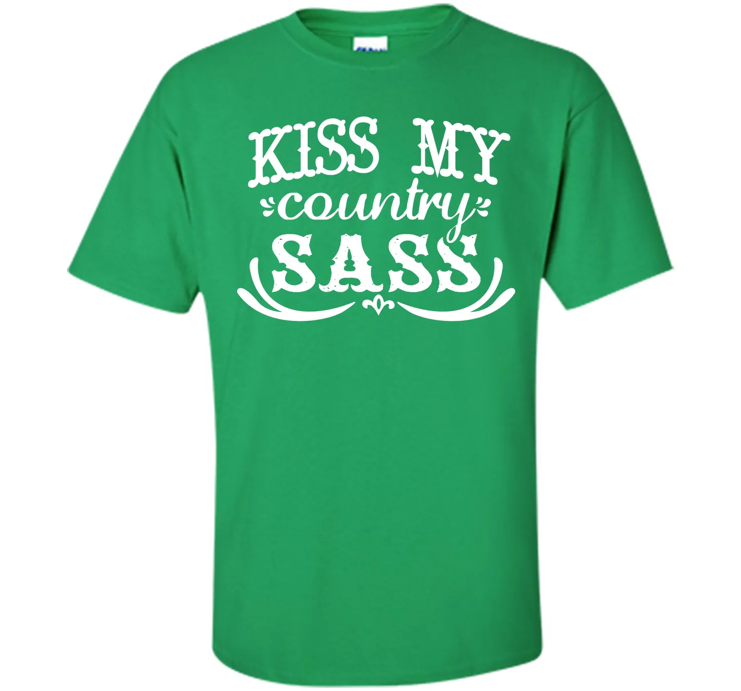 Kiss My Country Sass Funny T-shirt T-Shirt