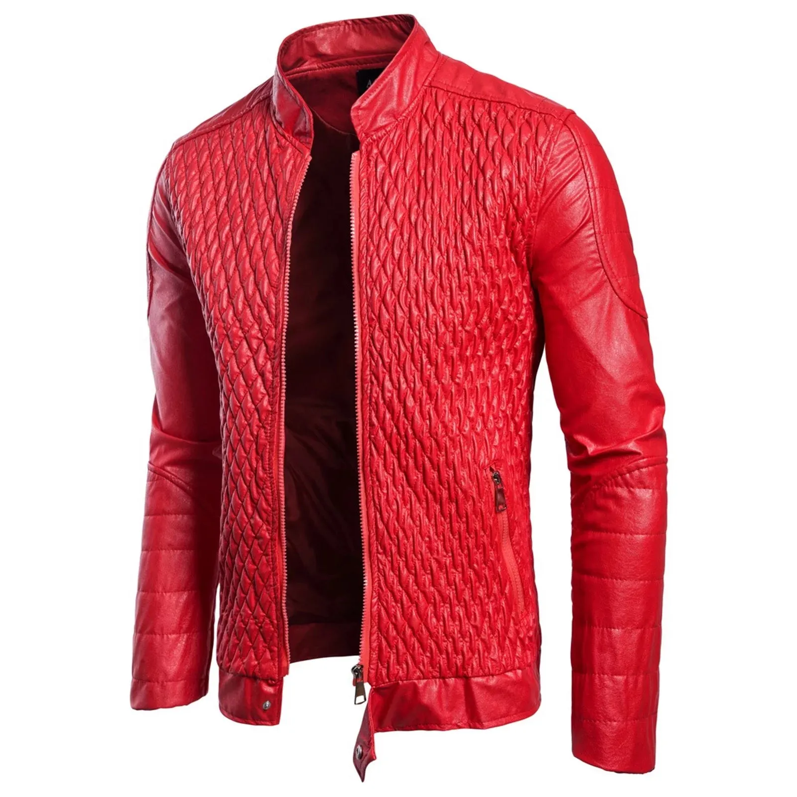 LA Knight WWE Red Leather Jacket | NXT Million Dollar Jacket