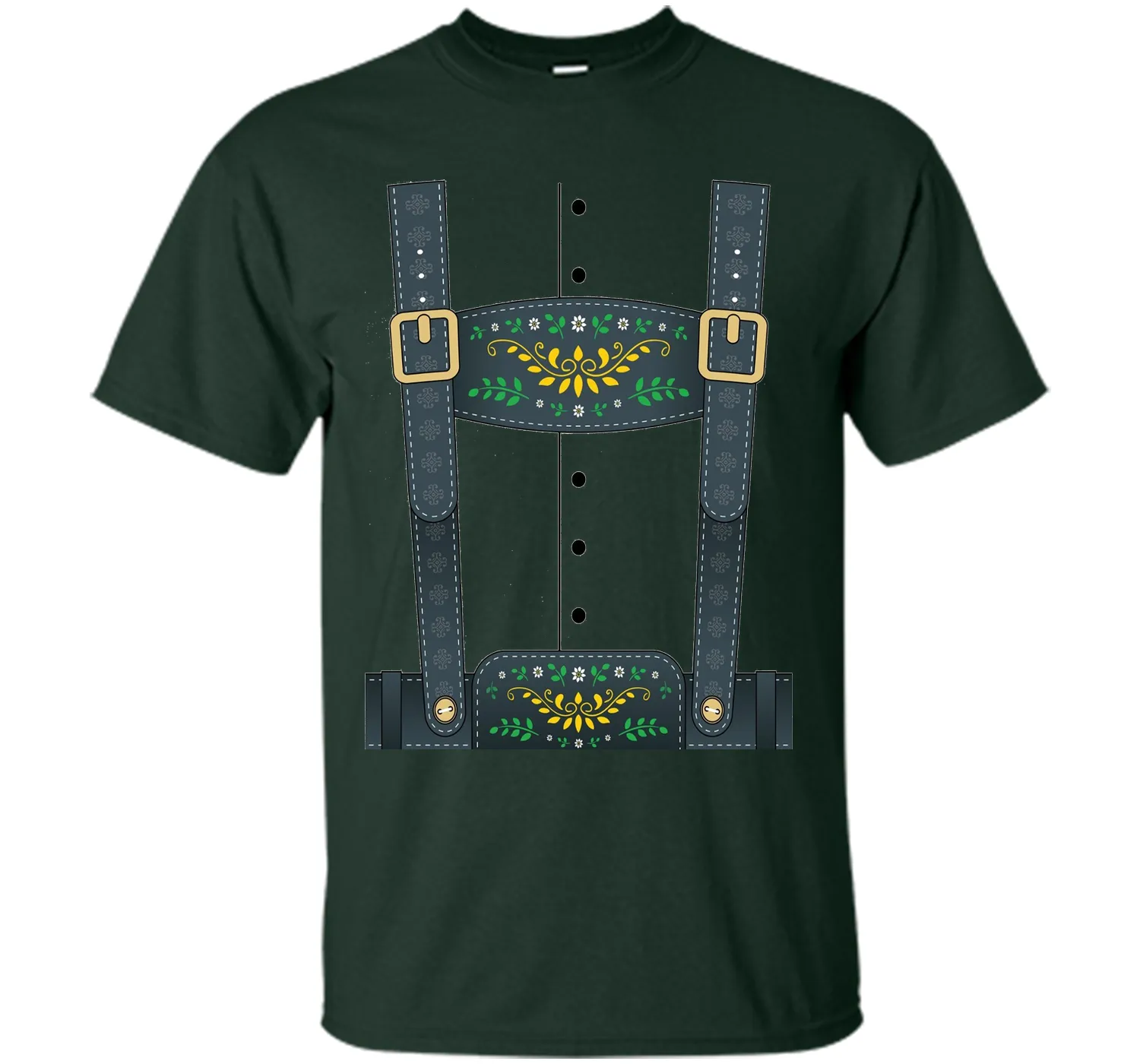 Lederhosen Oktoberfest T-Shirt or Halloween Costume