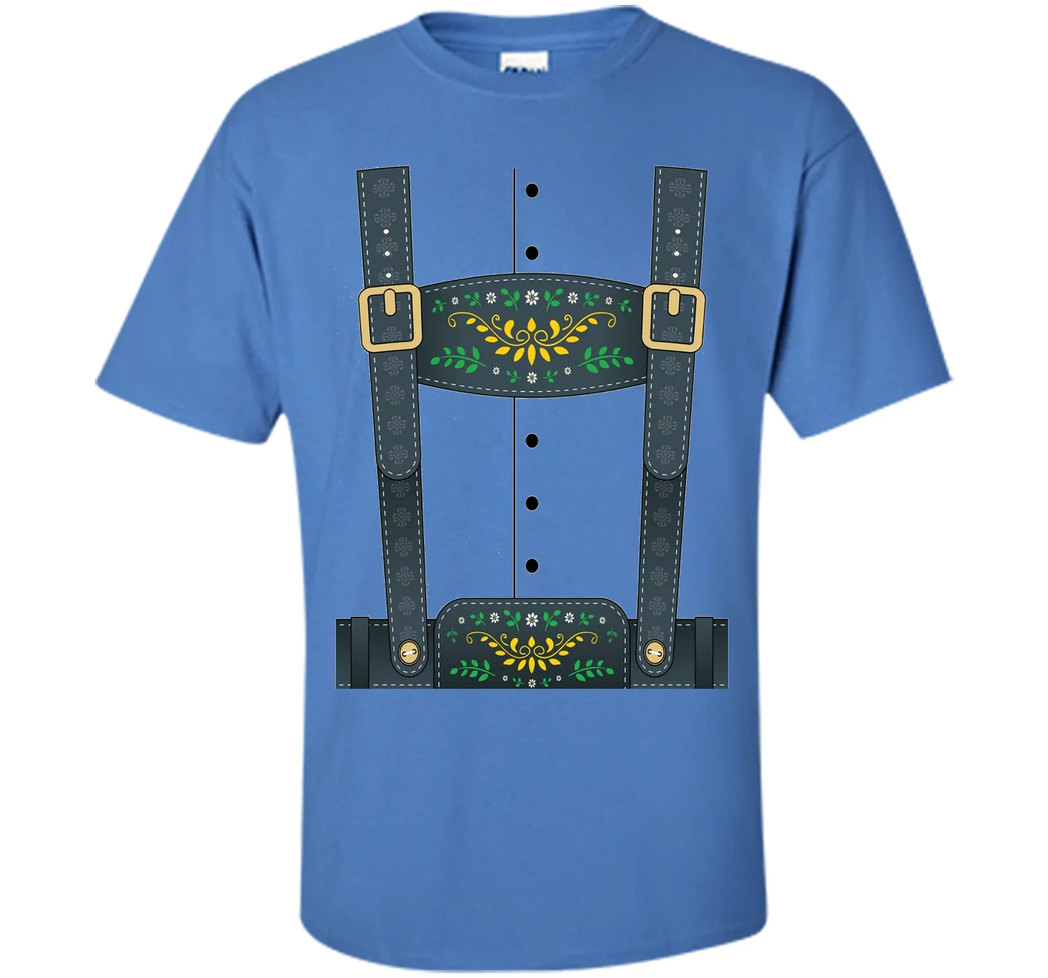 Lederhosen Oktoberfest T-Shirt or Halloween Costume