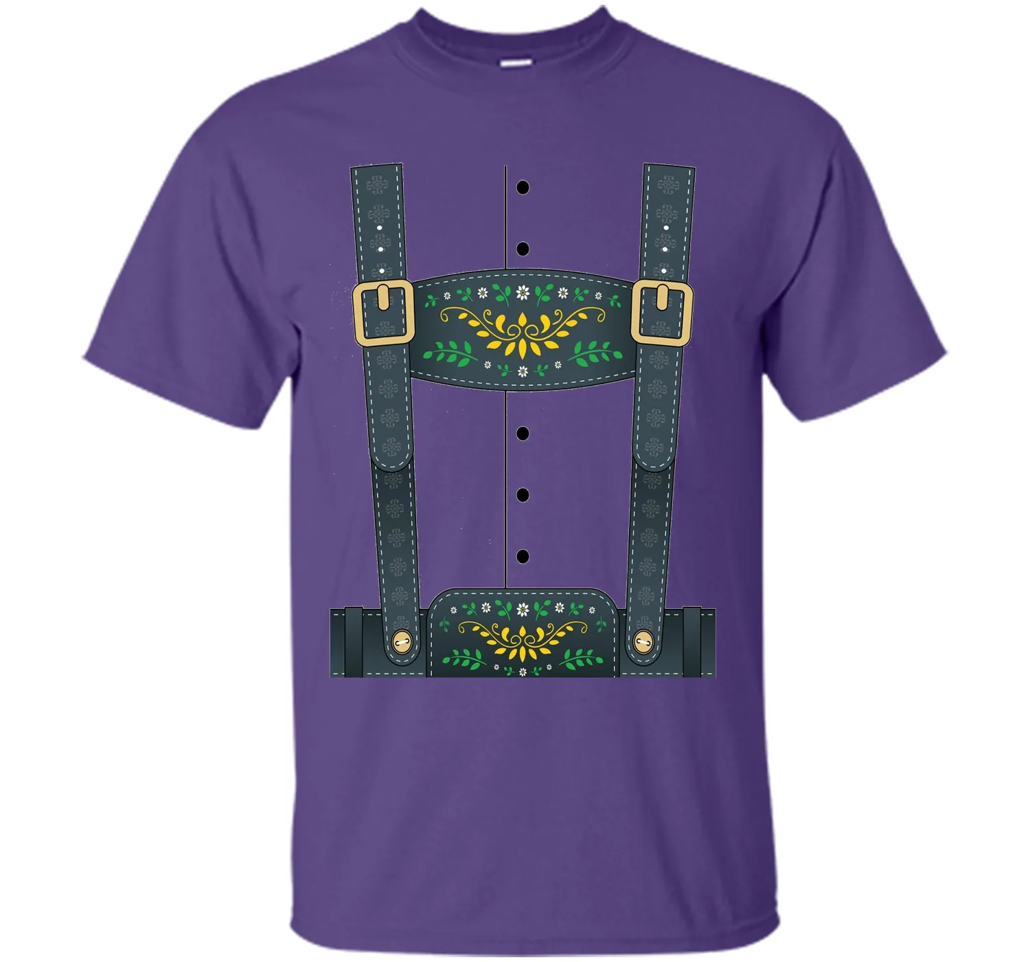 Lederhosen Oktoberfest T-Shirt or Halloween Costume
