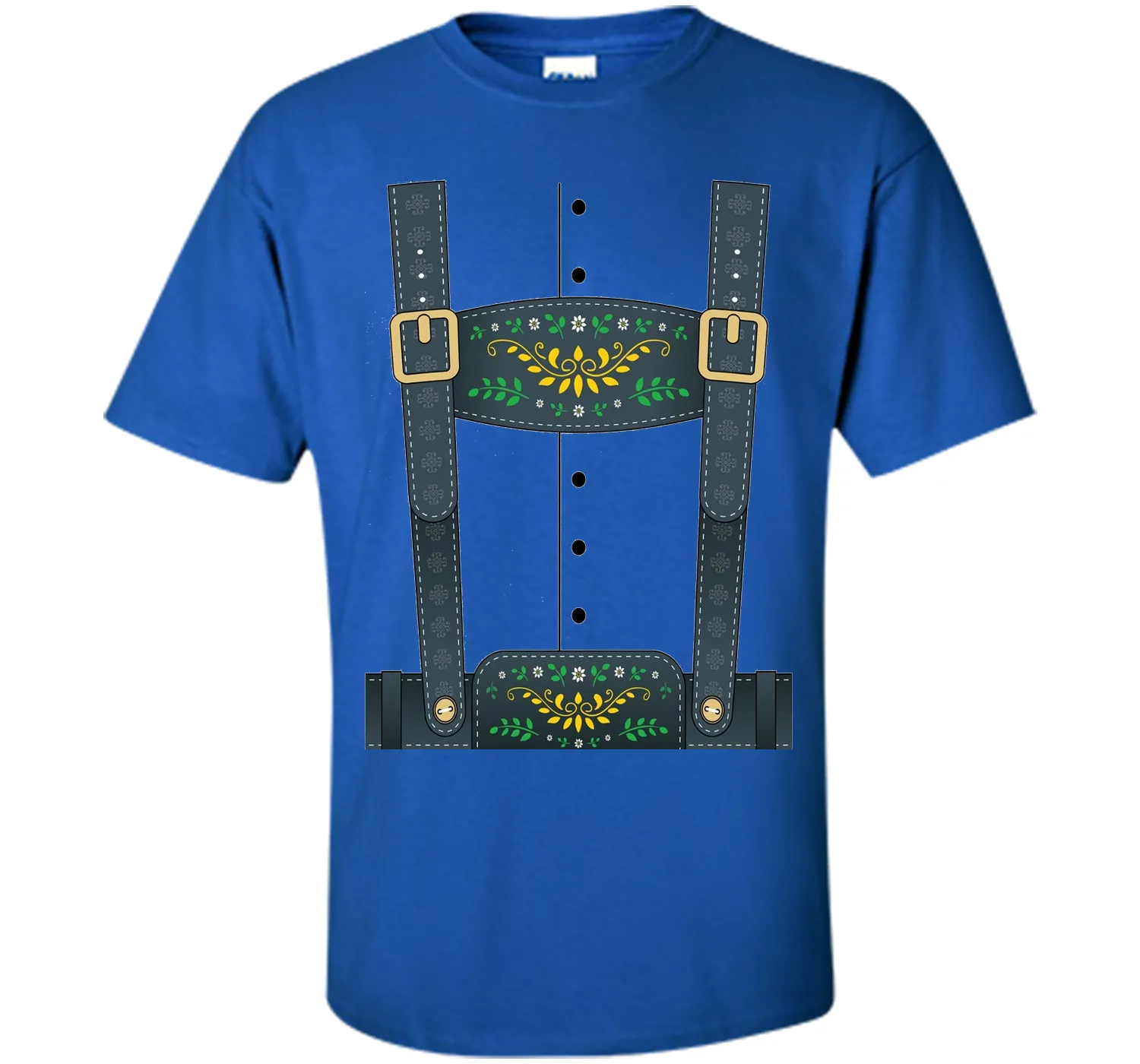 Lederhosen Oktoberfest T-Shirt or Halloween Costume