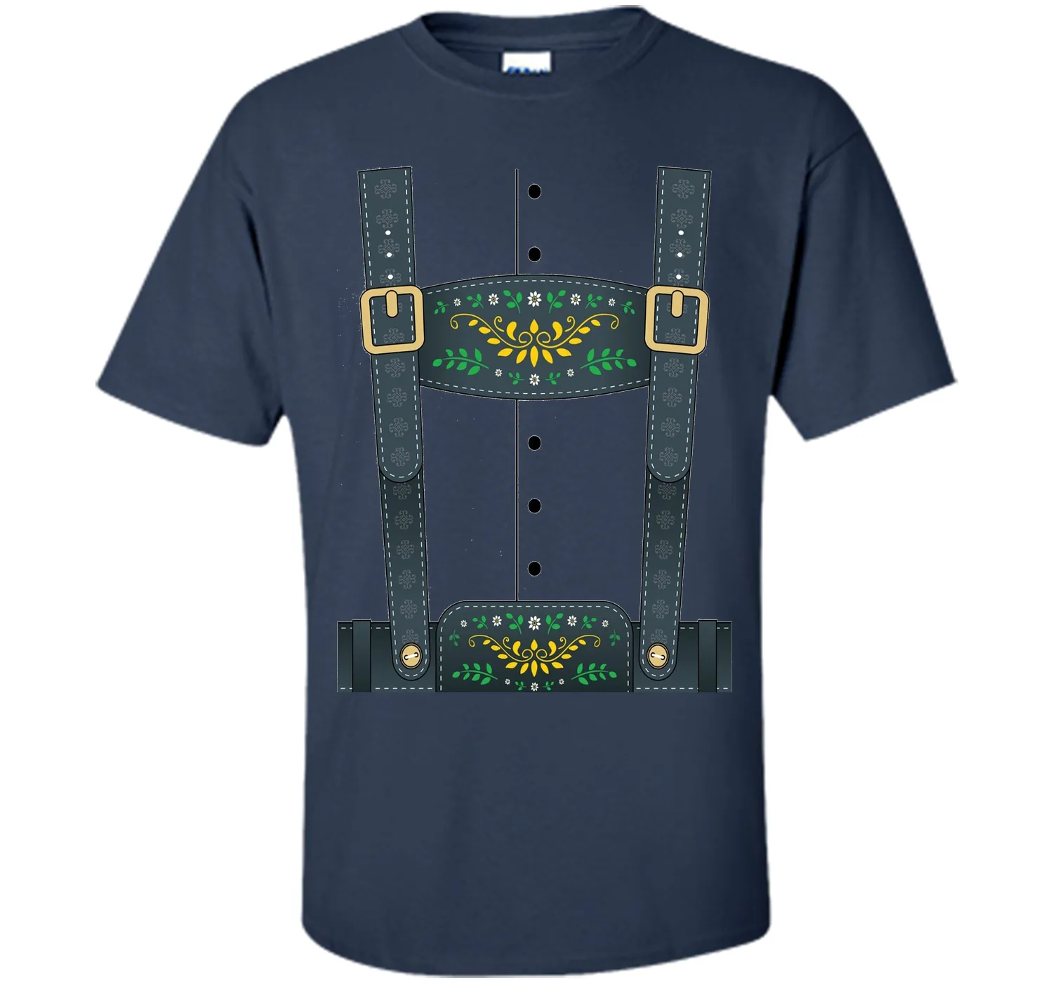 Lederhosen Oktoberfest T-Shirt or Halloween Costume