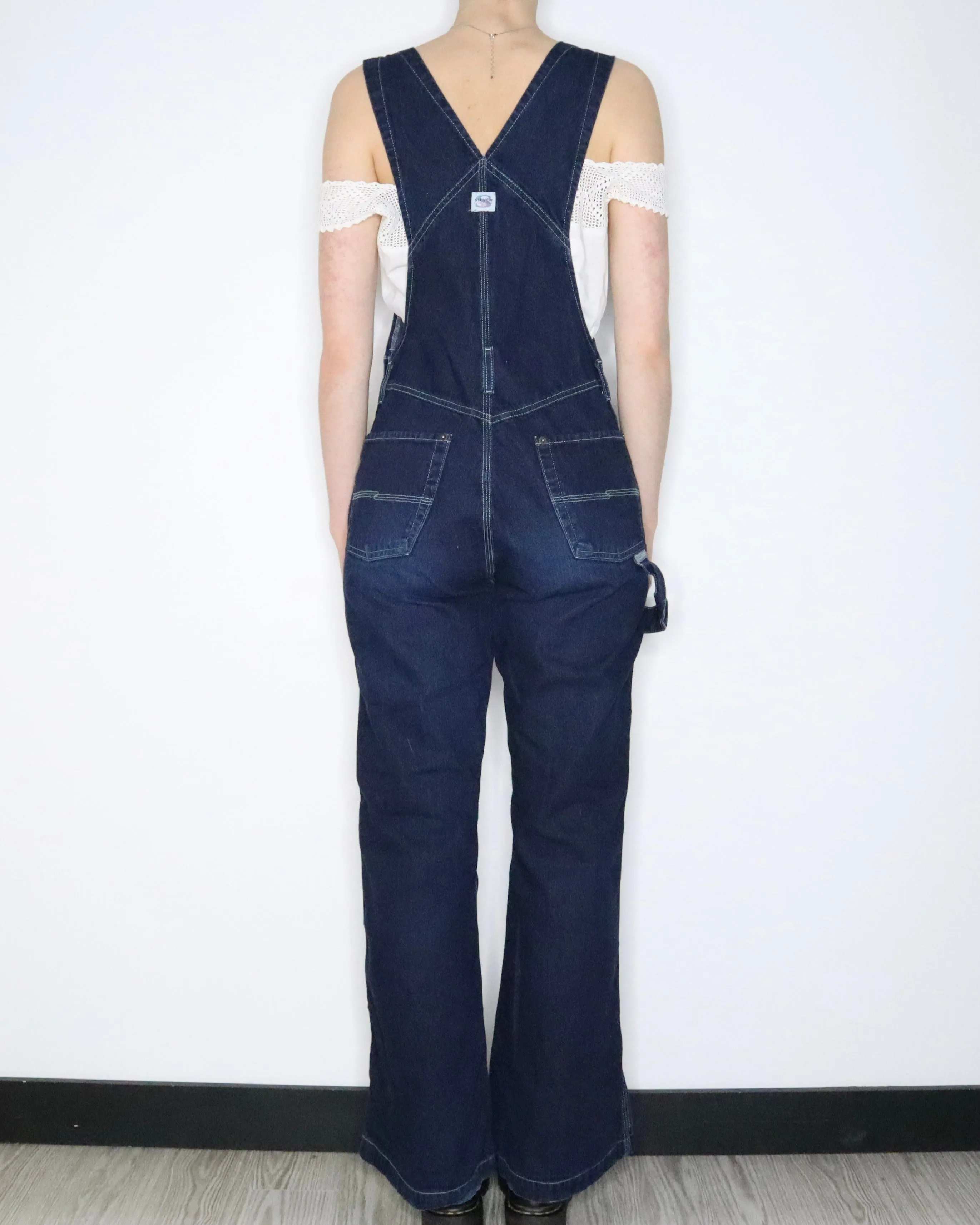 Long Denim Overalls (Medium) 