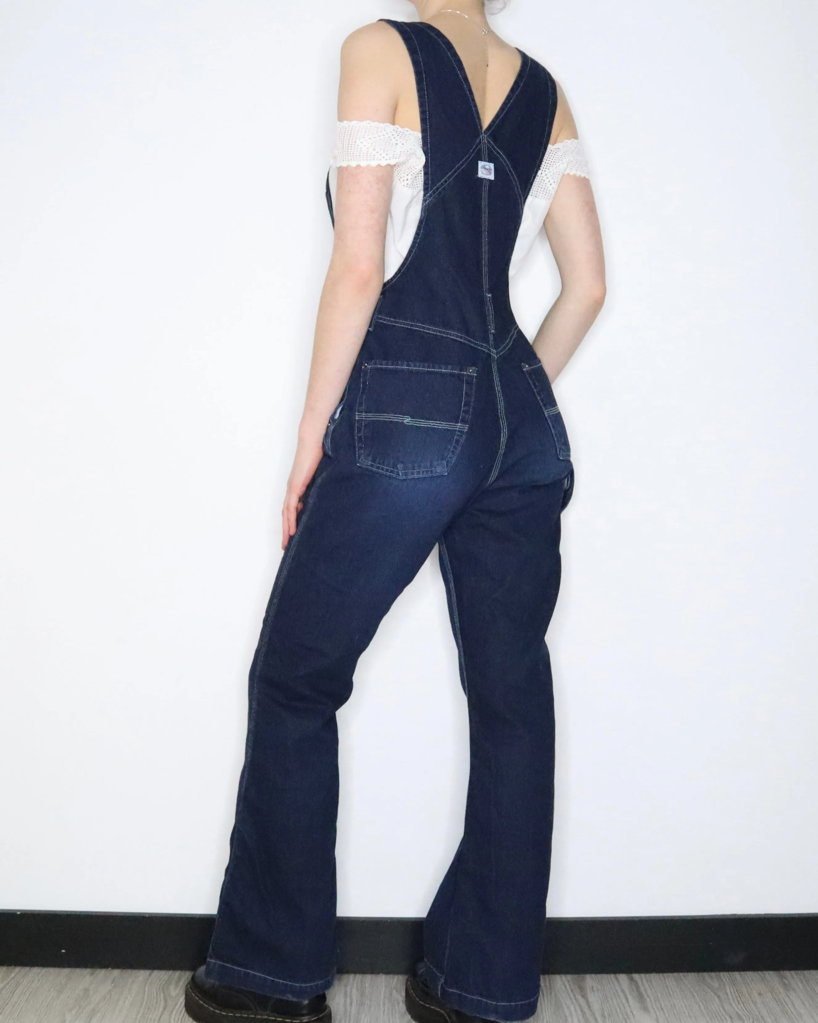 Long Denim Overalls (Medium) 