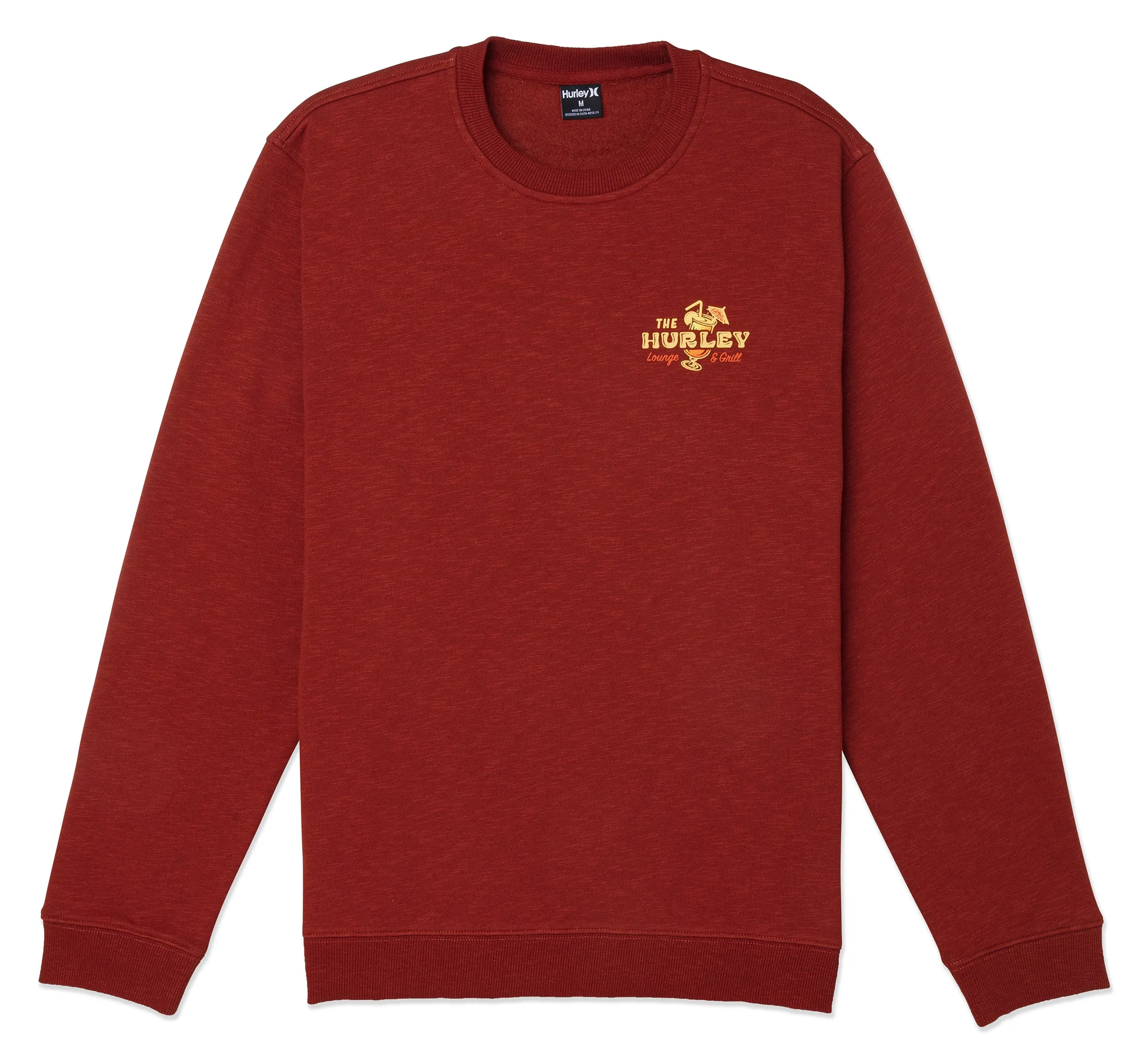 Lounge Slub Crewneck Sweatshirt (Hurley)