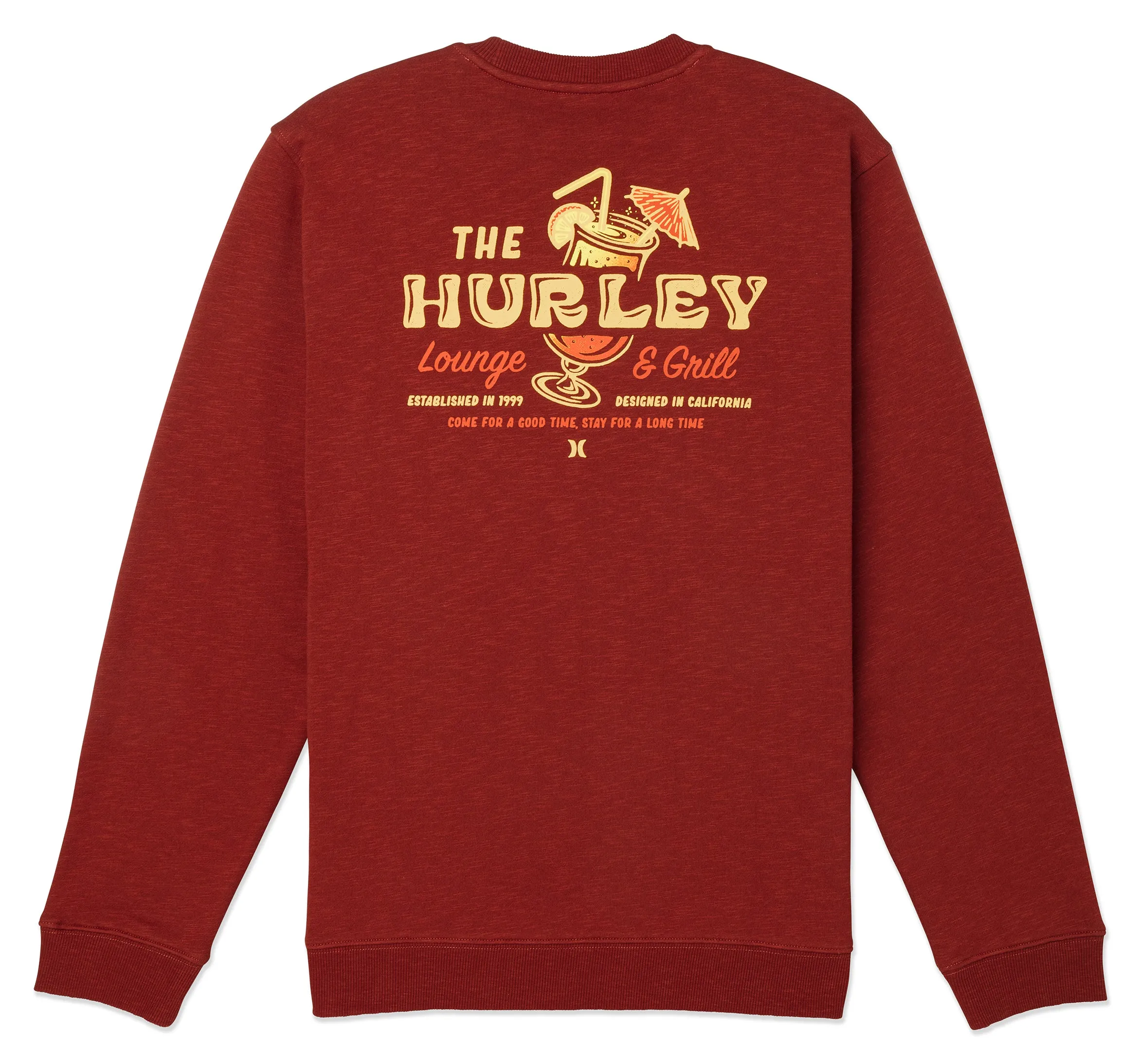 Lounge Slub Crewneck Sweatshirt (Hurley)