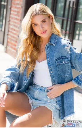 Lucky Strike Denim Shacket