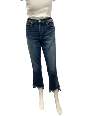 Mcguire Pant Jeans Raw Hi Low Hem Blue Size: 8/29