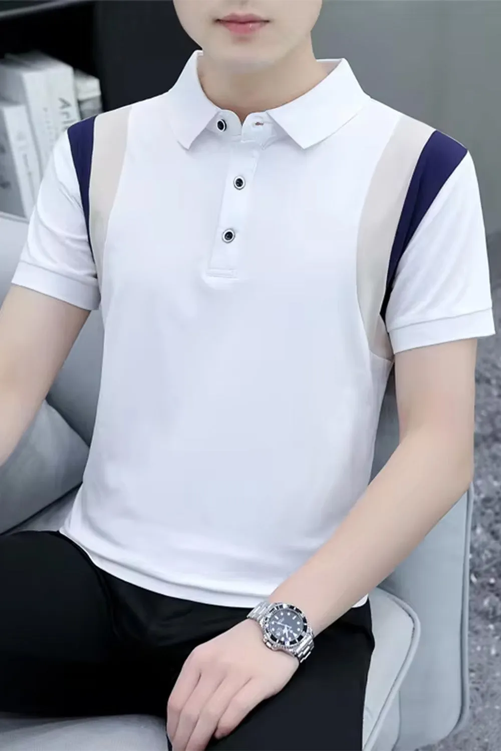 Men’s Short Sleeve Polo T-shirt