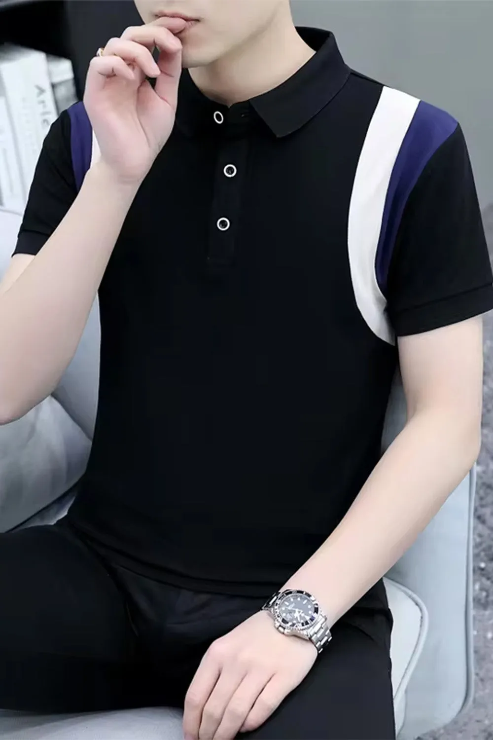 Men’s Short Sleeve Polo T-shirt