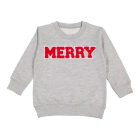 Merry Patch Christmas Sweatshirt