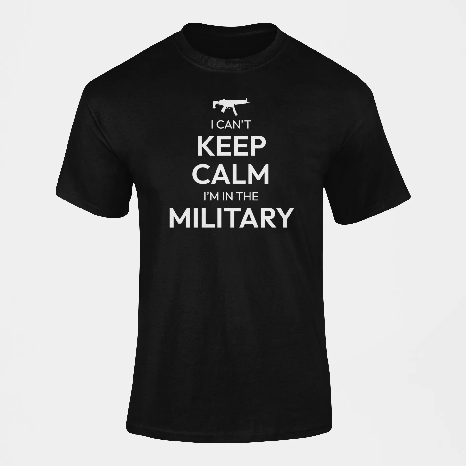 Military T-shirt - I Can't Keep Calm, I Am in the Military (Men)