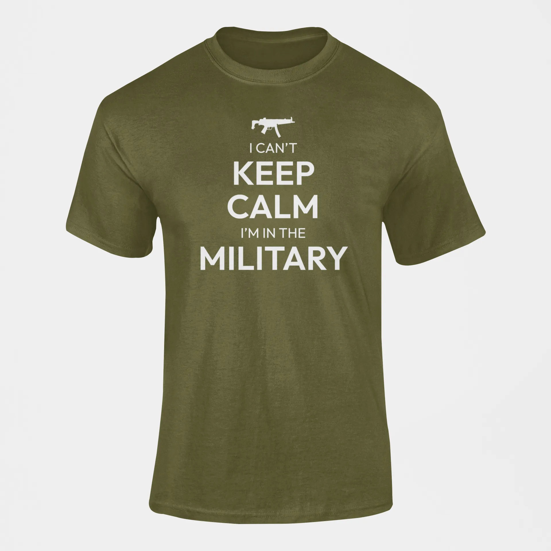 Military T-shirt - I Can't Keep Calm, I Am in the Military (Men)