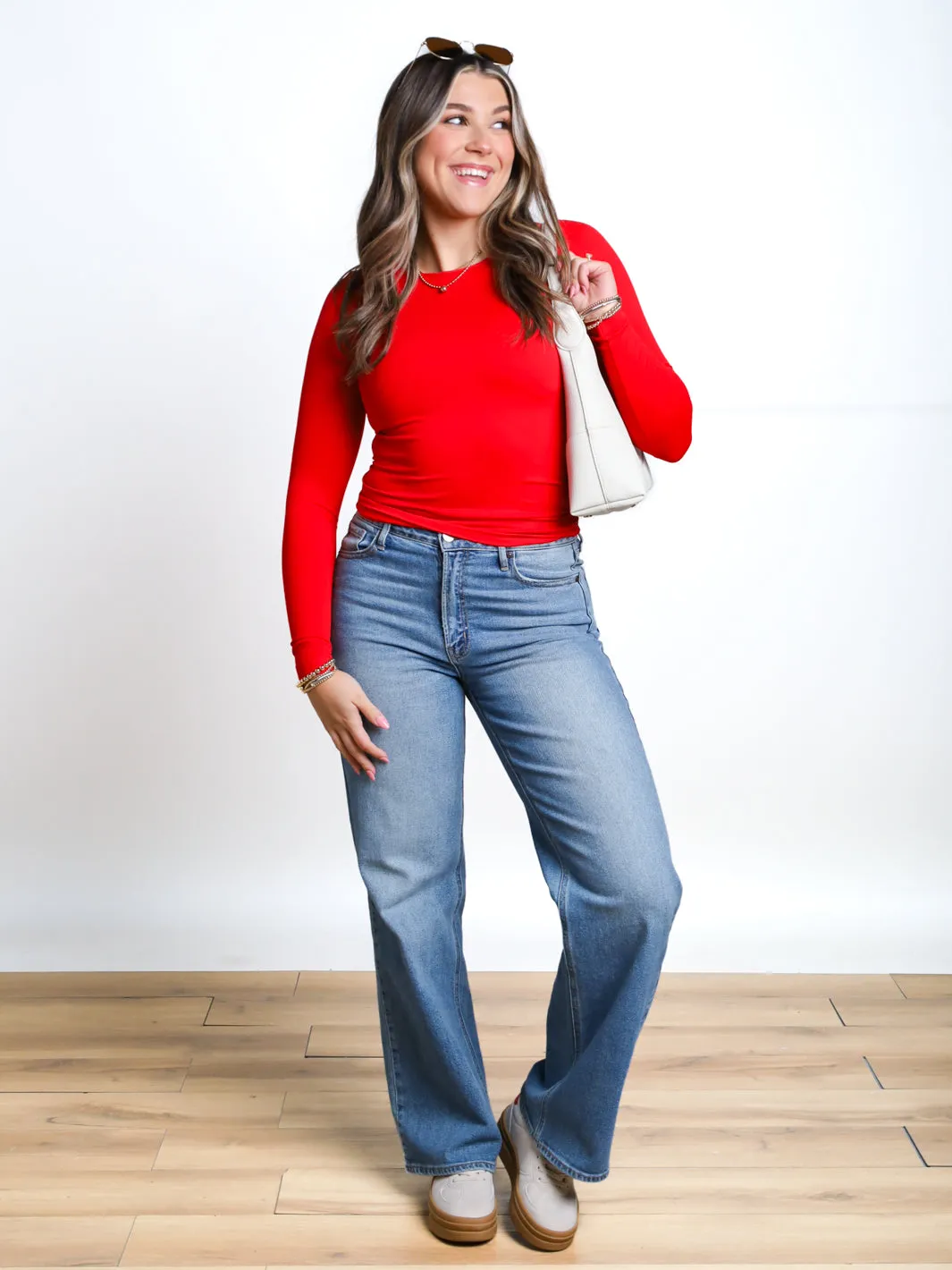 Nikibiki Long Sleeve Crew Neck