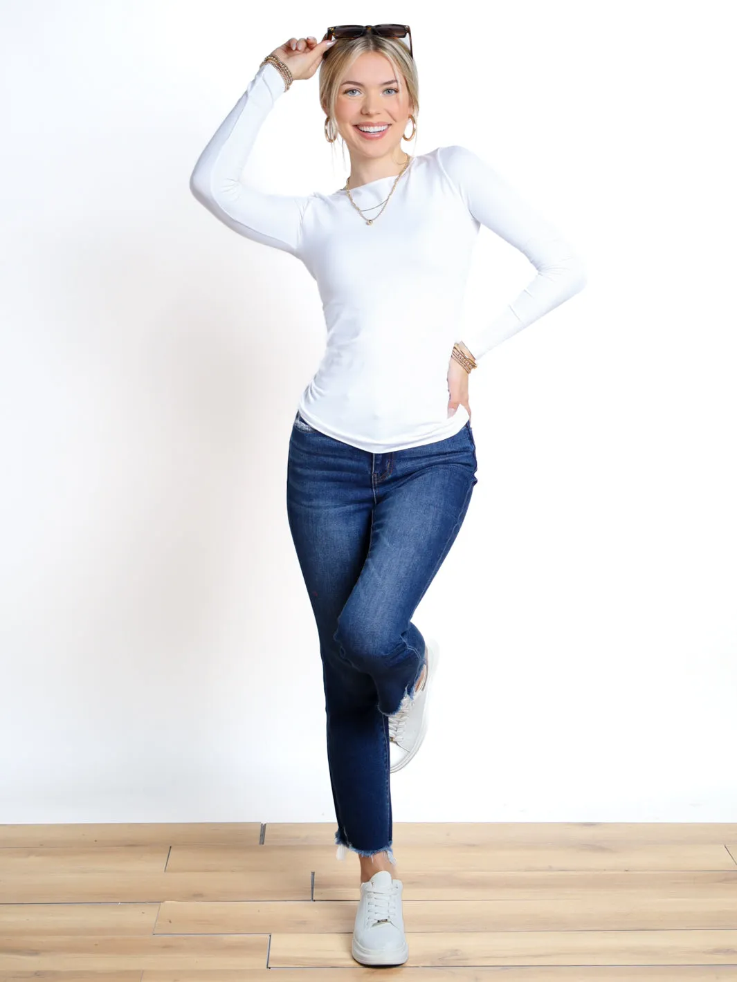 Nikibiki Long Sleeve Crew Neck
