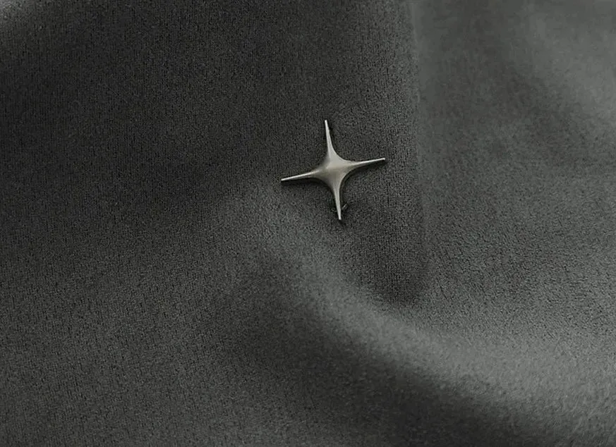 'Nova' Structured Suede-Finish T-Shirt