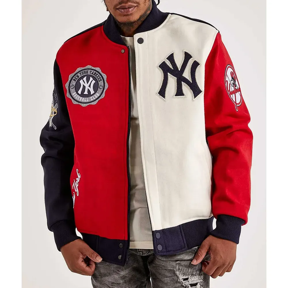 NY Yankees 27X World Series Varsity Jacket For Men and Women