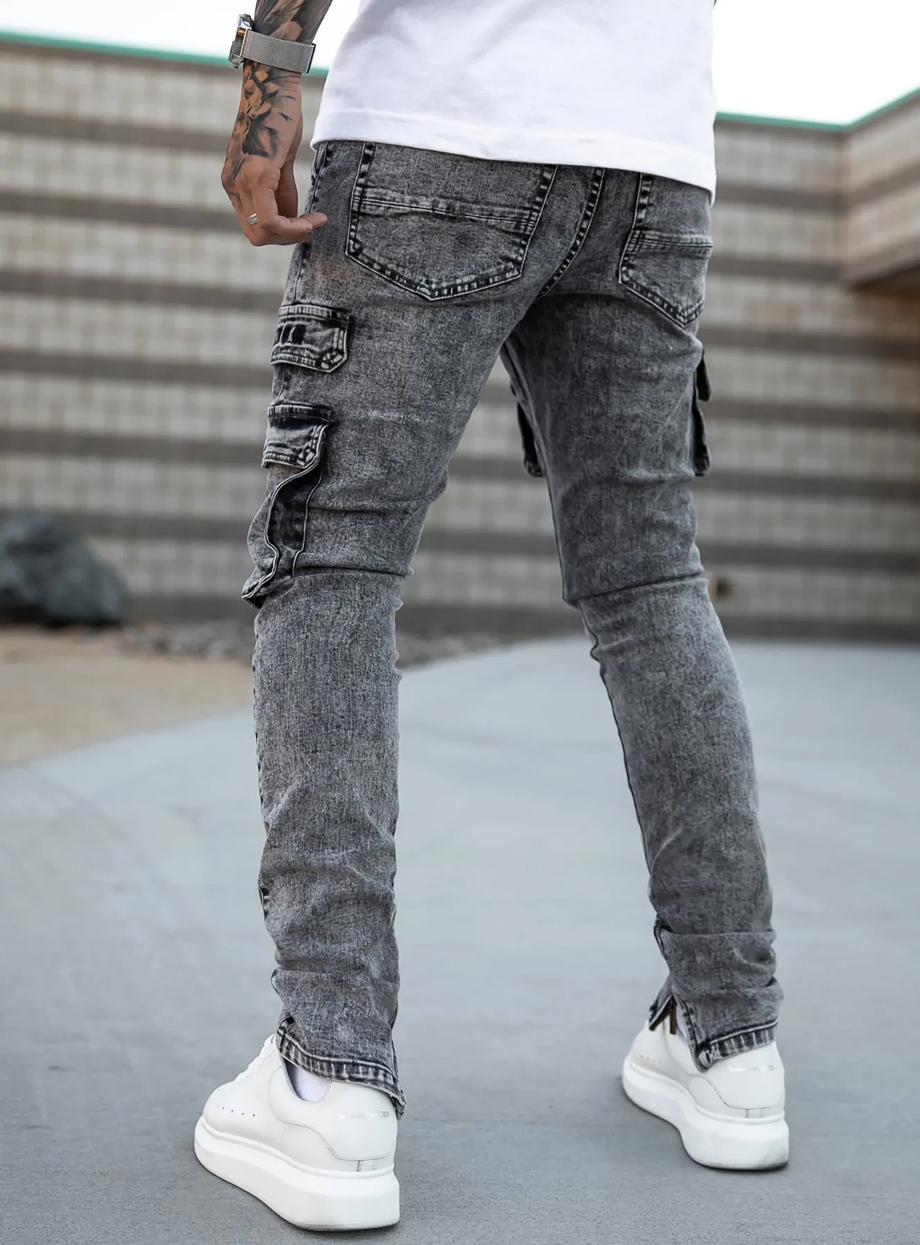 OG Cargo Jeans in Grey