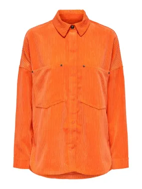 Only / Damen-Jacke / ONLJANINE-RAI LS OVS CORD SHACKET P