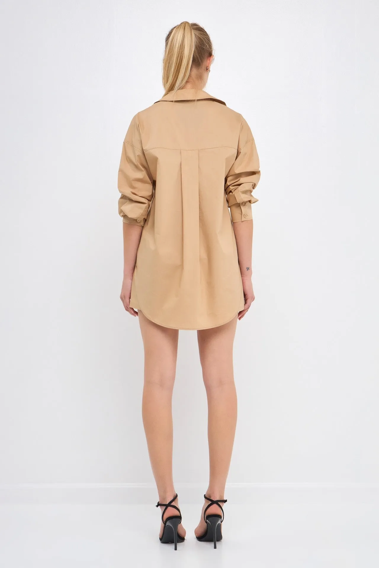 Oversized Collared Shirt