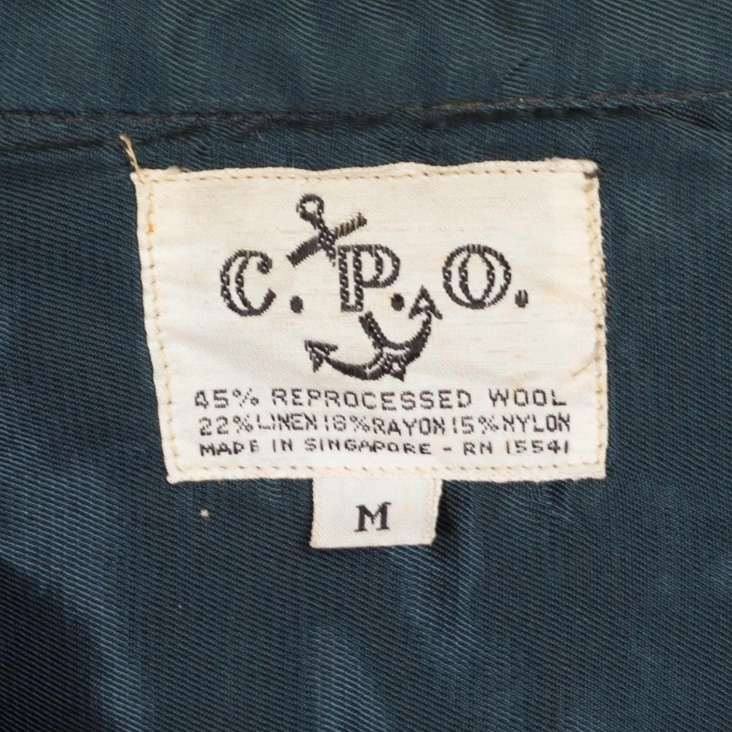 Petite XS 70s CPO Brown Plaid Wool Blend Overshirt