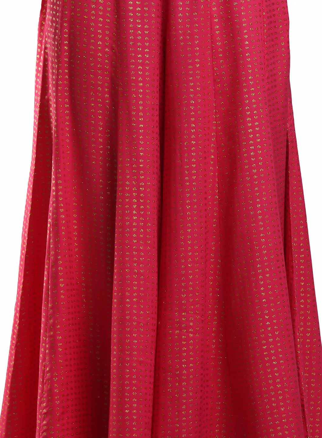 Pink Printed Culottes