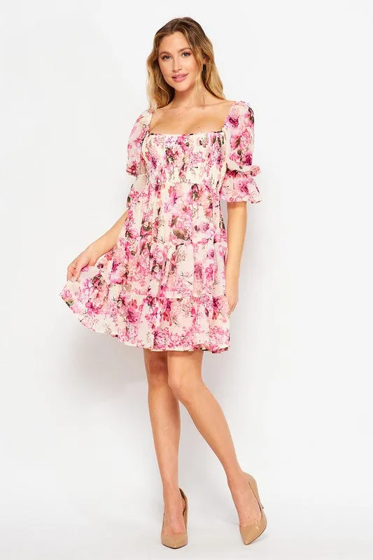 Pretty Petal Floral Dress