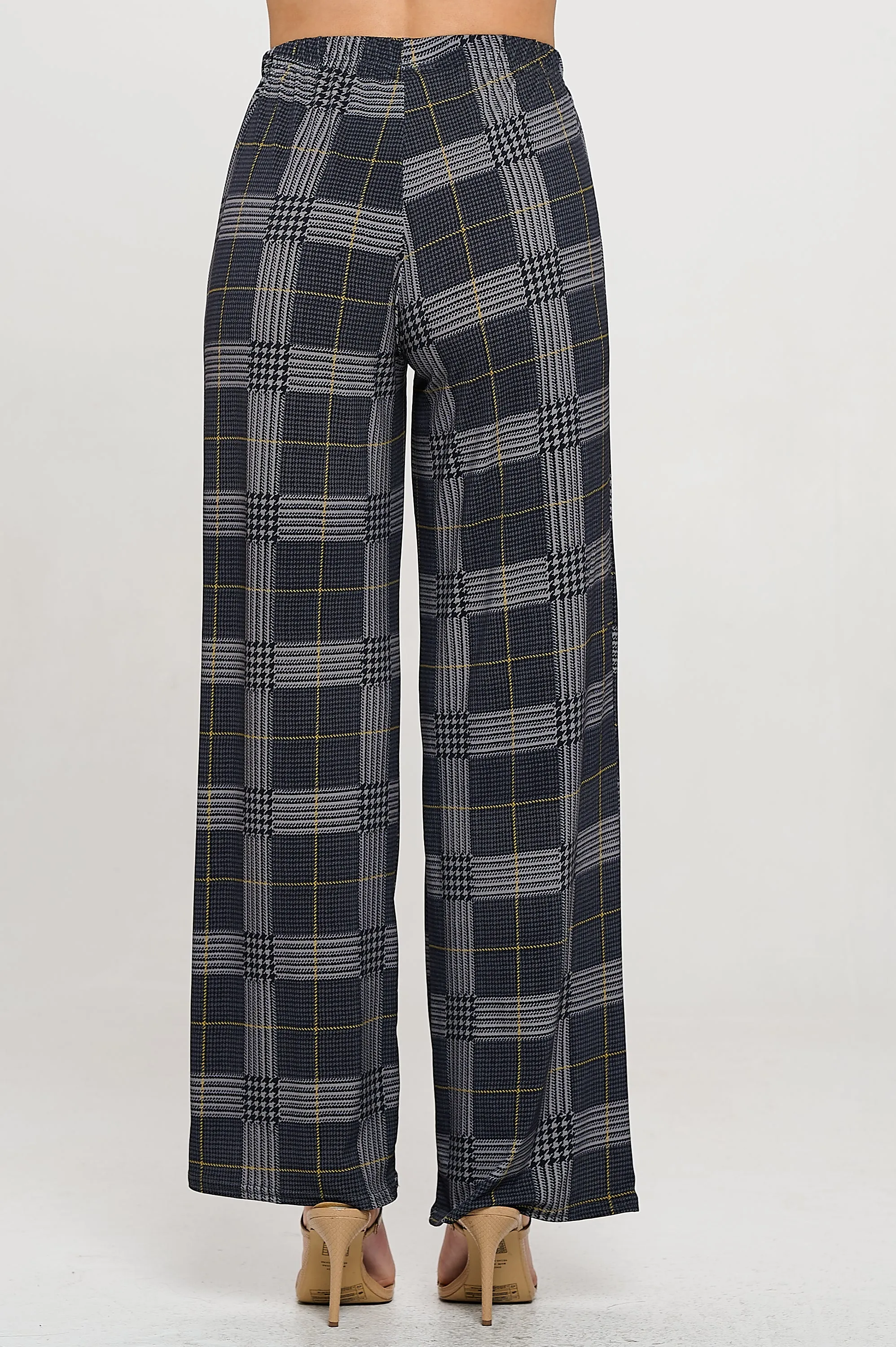 Print Flared Pants-5042HT-ARD1-D008