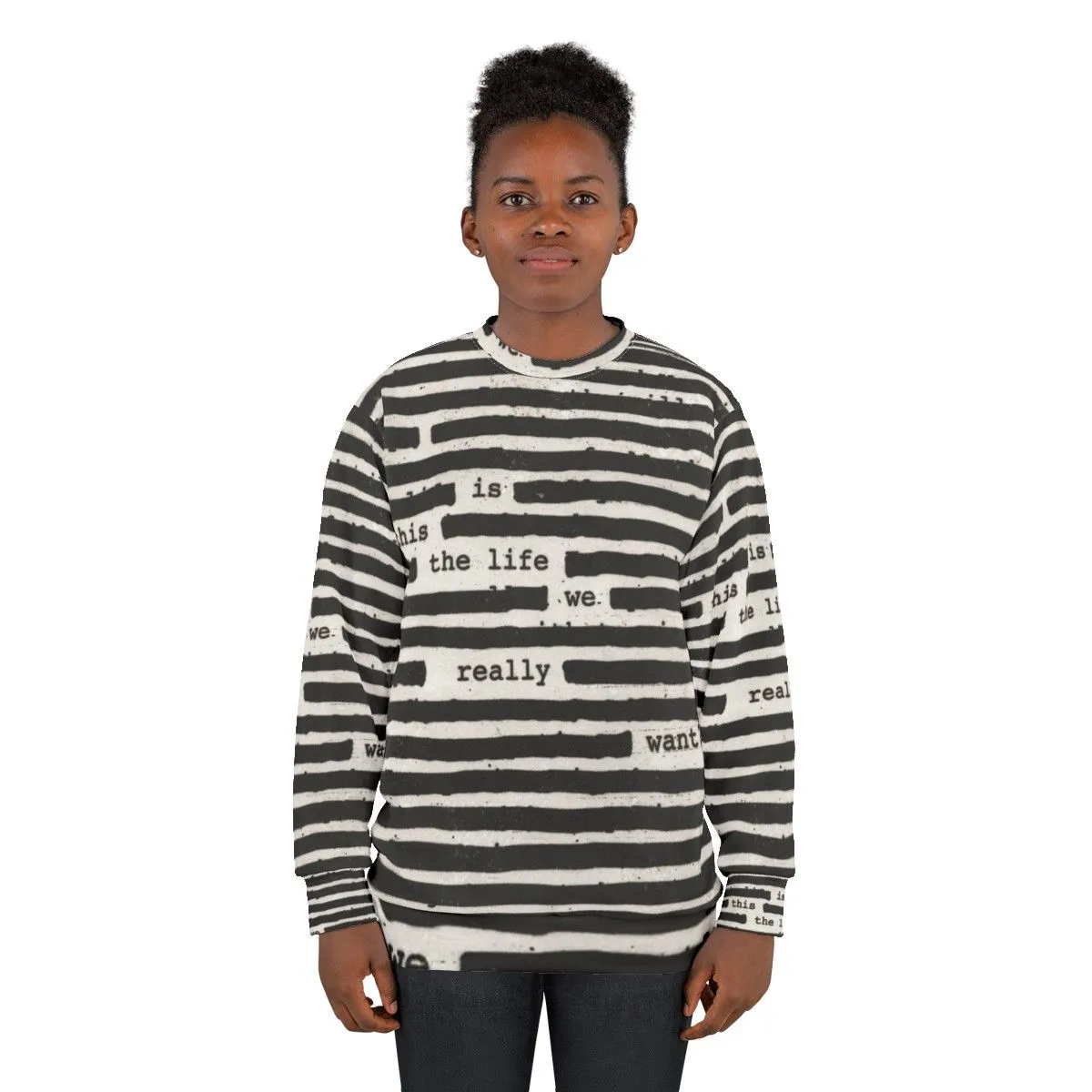 "Is This The Life We Really Want?" Roger Waters Sweatshirt