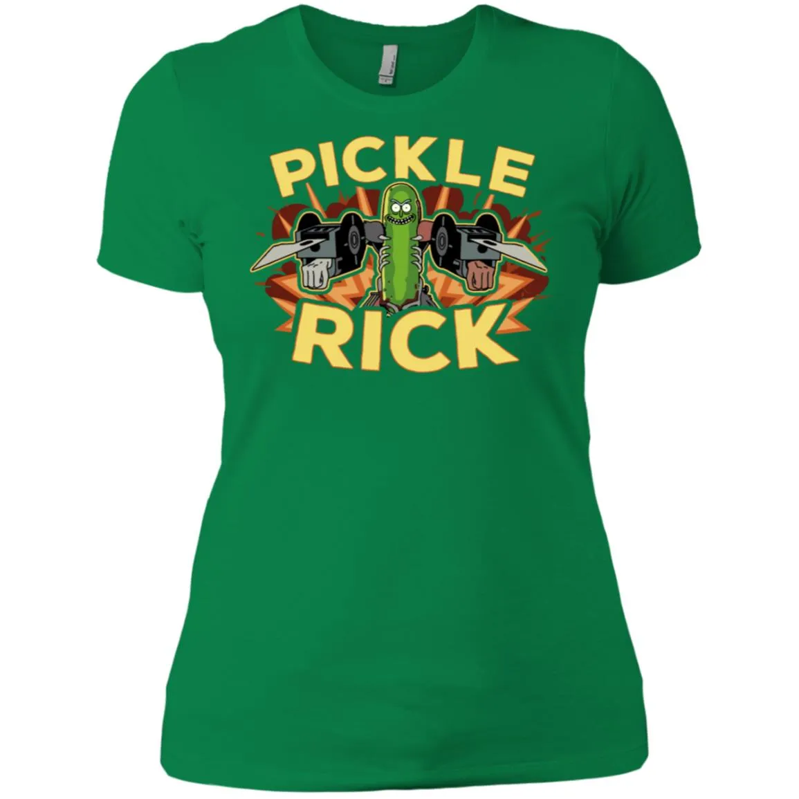 Rick And Morty Pickle Rick Women T-Shirt
