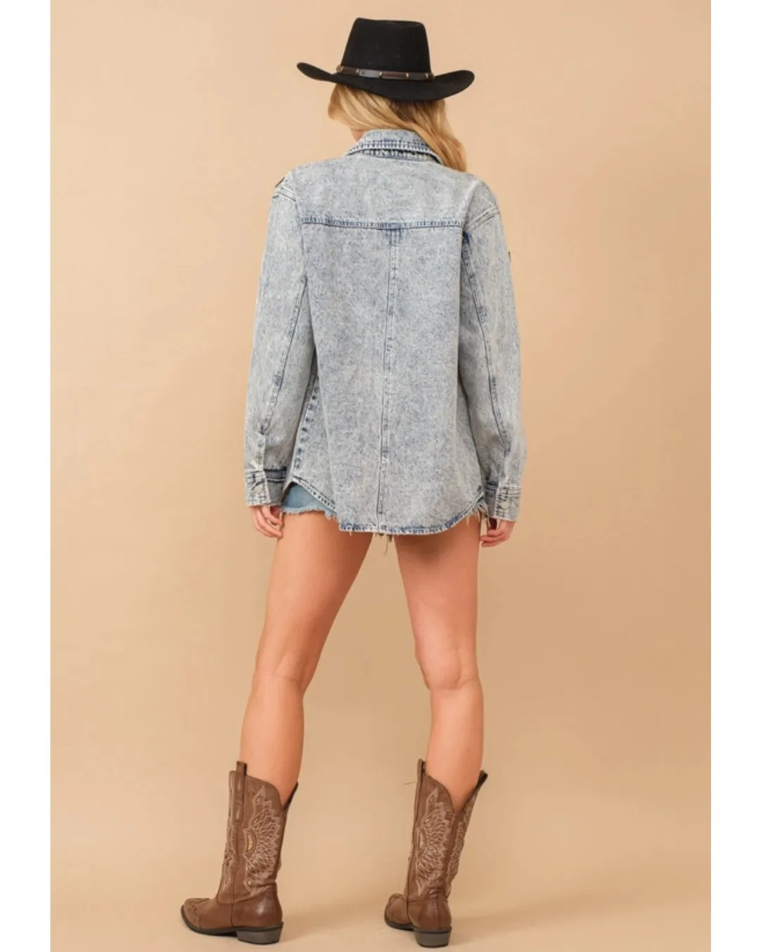 Rodeo Denim Shacket