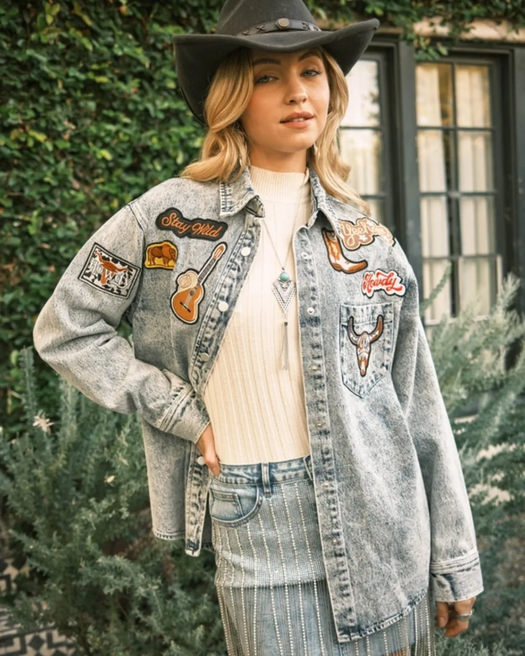 Rodeo Denim Shacket