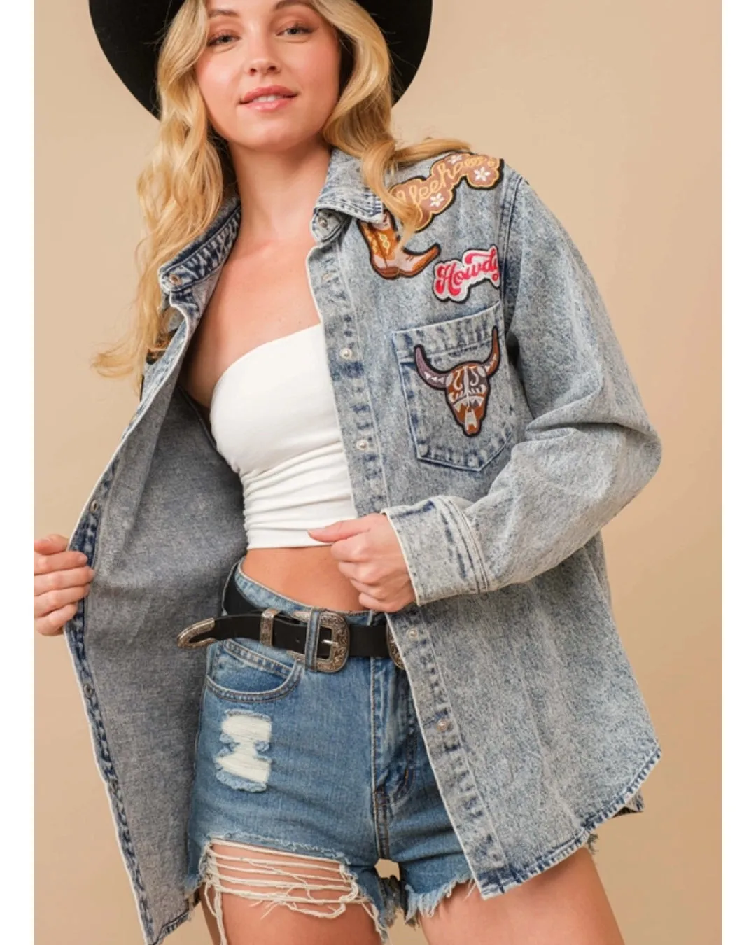 Rodeo Denim Shacket