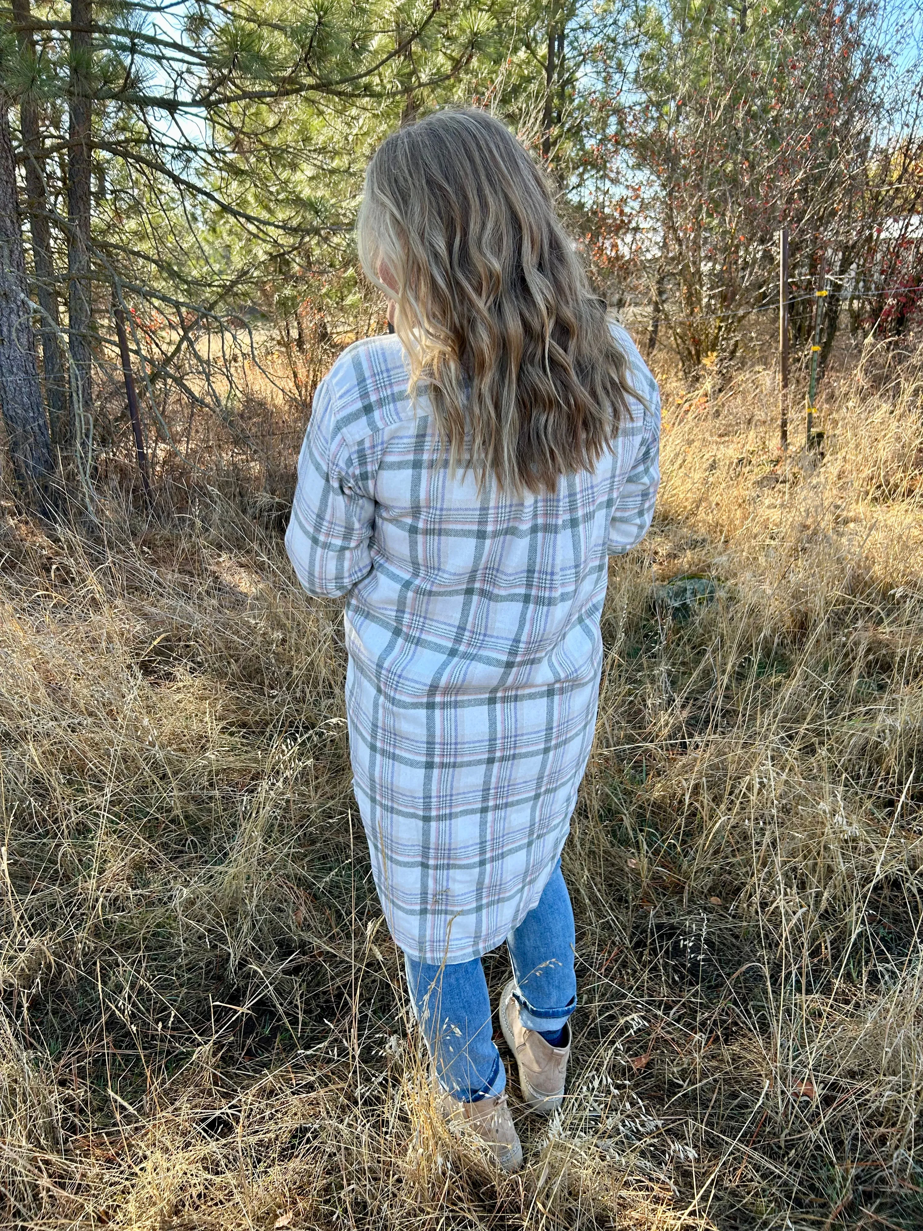 Rosie Plaid Shacket FINAL SALE!
