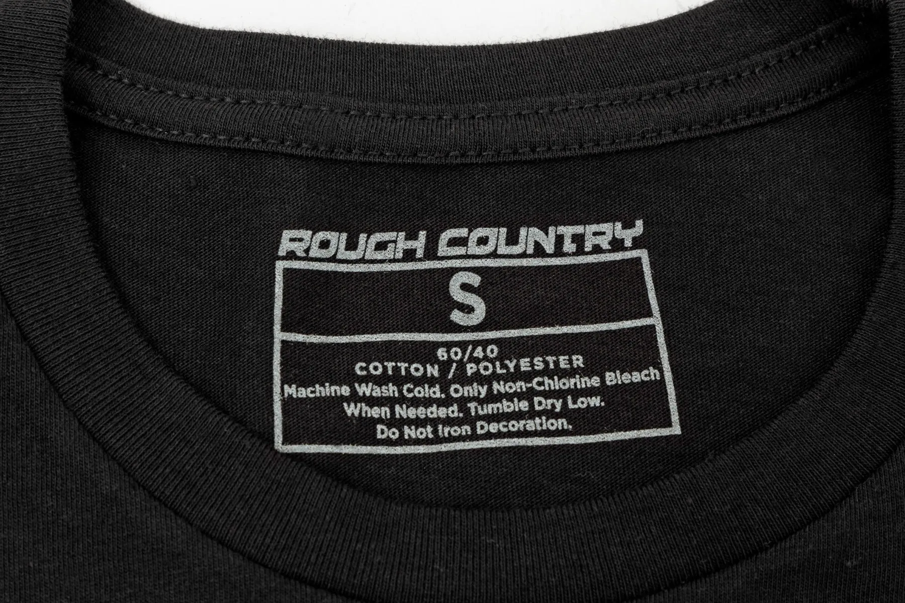 Rough Country T-Shirt - RC Lines - Black - XL