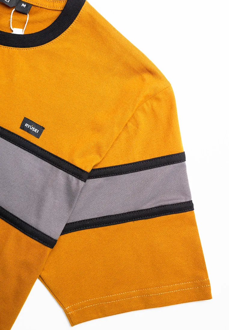 Ryusei Kaos Pria Kitami CMB Mustard