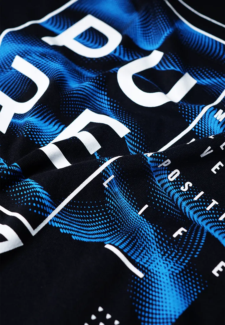 Ryusei Kaos Pria Pure Black