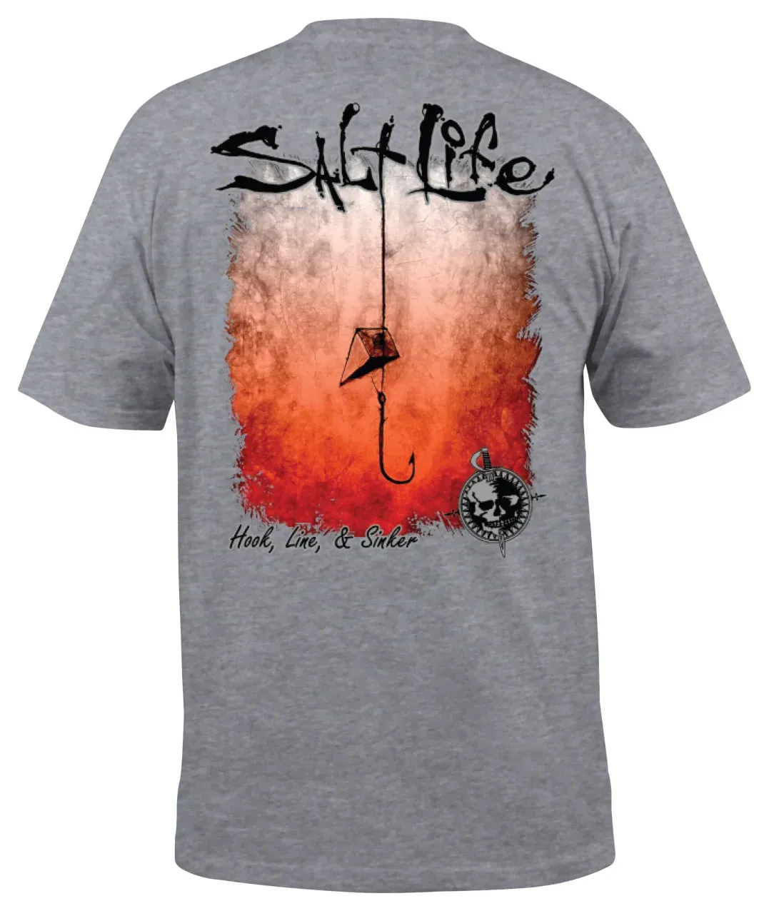 Salt Life Mens Hook Line and Sinker SST
