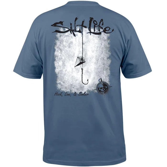 Salt Life Mens Hook Line and Sinker SST