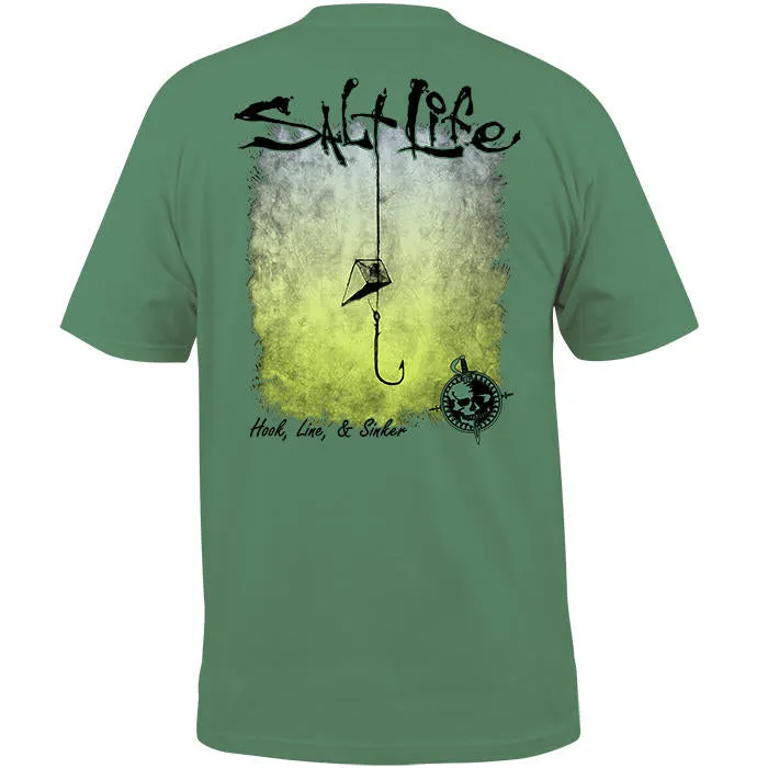 Salt Life Mens Hook Line and Sinker SST