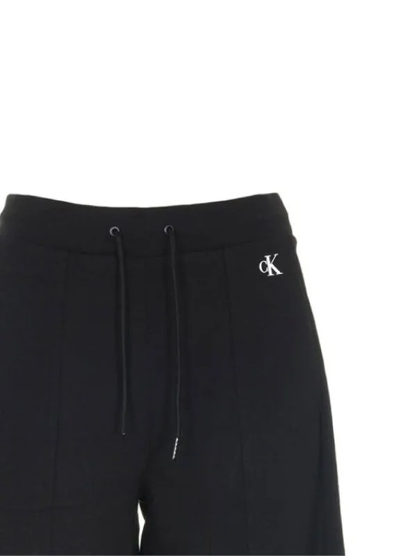 Side Rib Straight Milano Pants