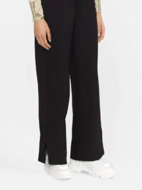 Side Rib Straight Milano Pants